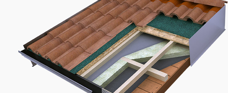 Tetto coibentato case in bioedilizia case prefabbricate in legno Tetto coibentato case in bioedilizia case prefabbricate in legno